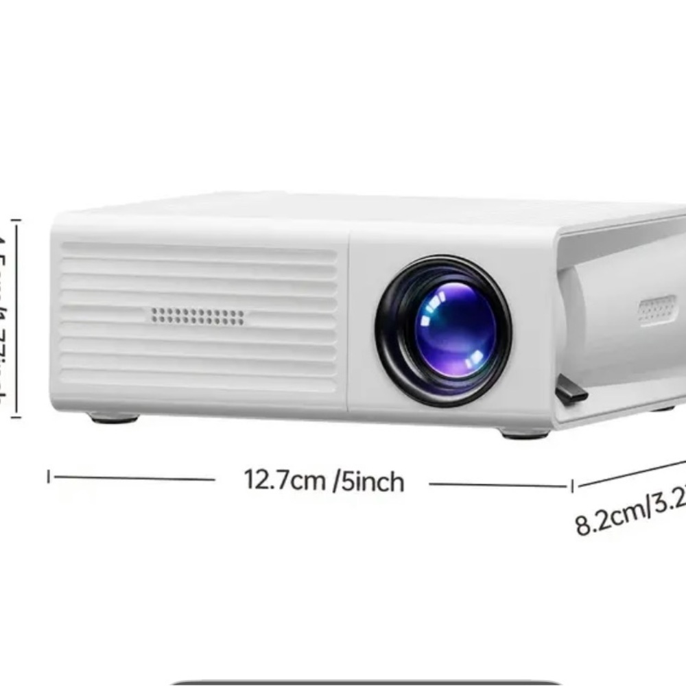 Compact LED Projector with Smartphone Connectivity - Picture 2 of 4